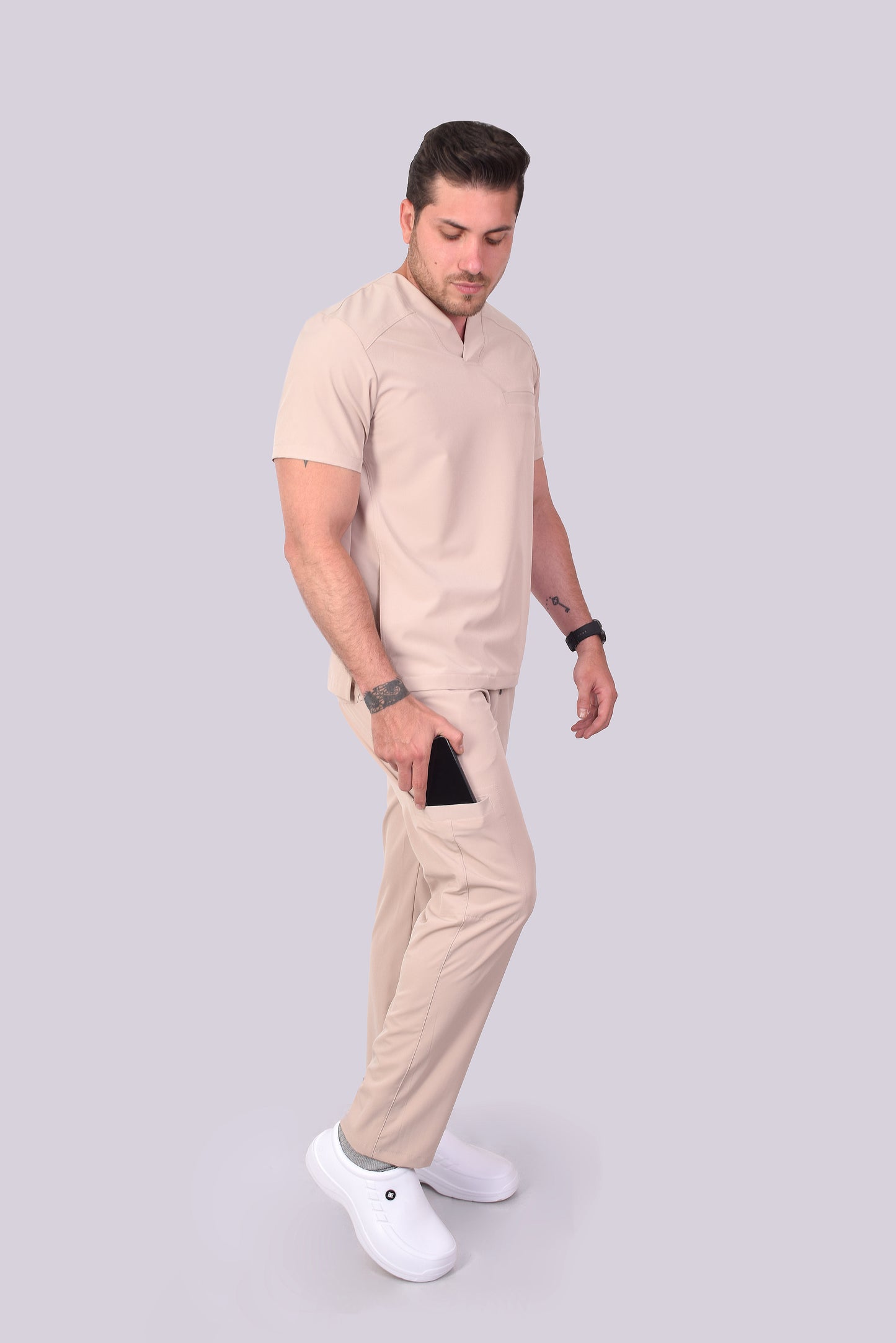 Scrub Santiago Beige