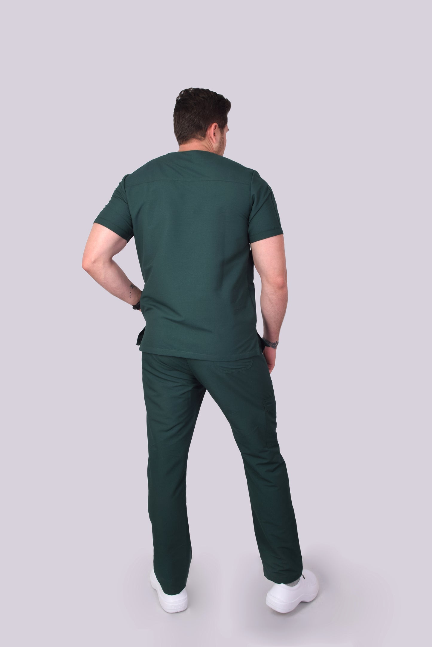 Scrub Santiago Verde Botella
