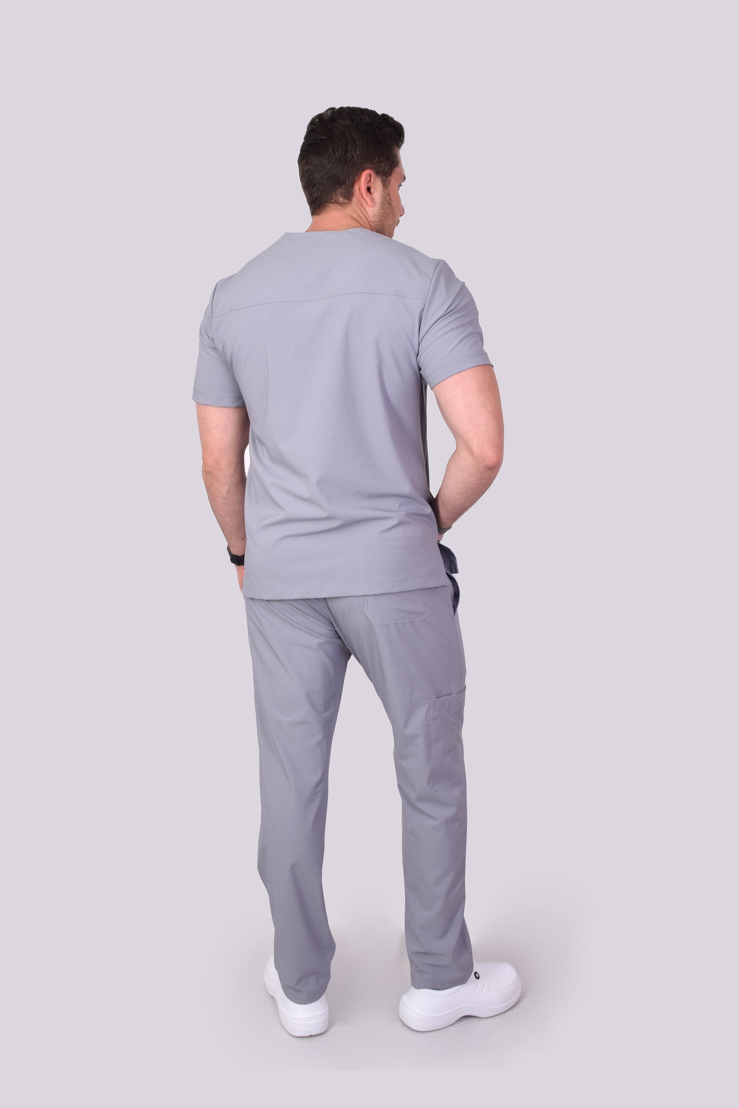Scrub Santiago Gris Claro