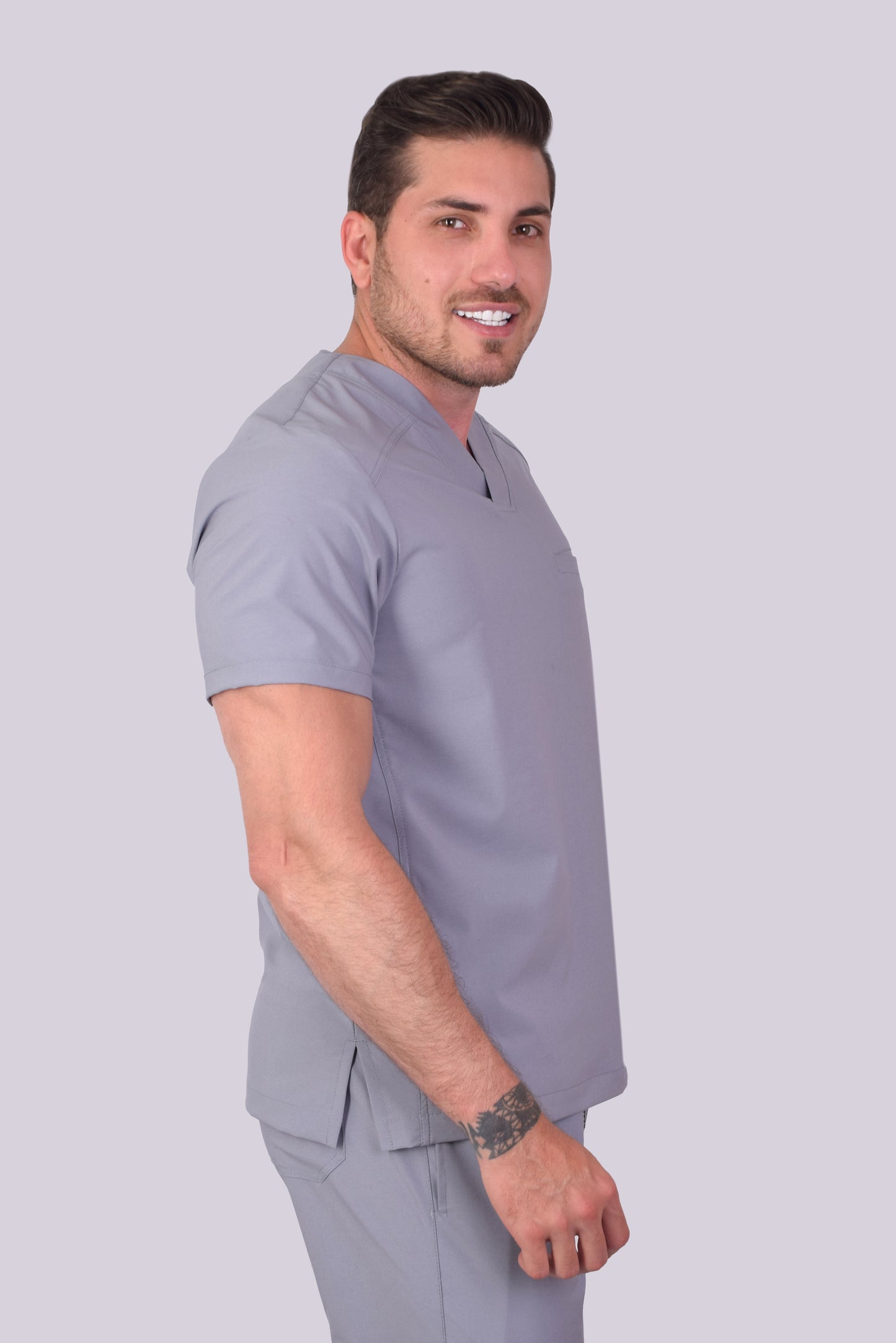 Scrub Santiago Gris Claro