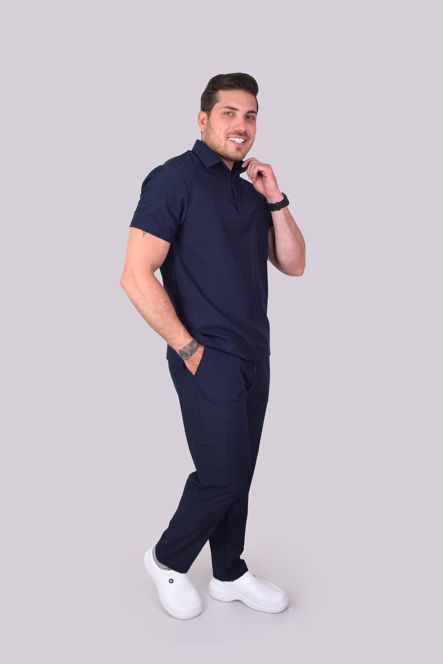 Scrub Matheo Azul Oscuro