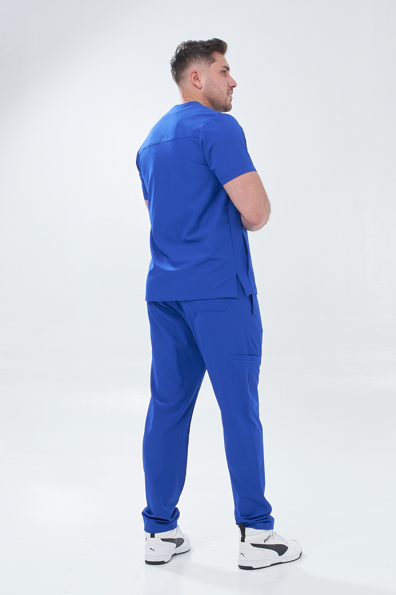 Scrub Santiago Azul Rey