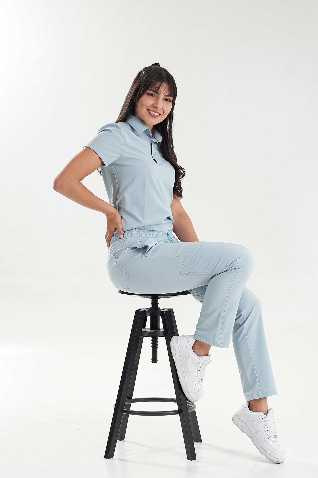 Scrub Antonella Verde Hoja Seca