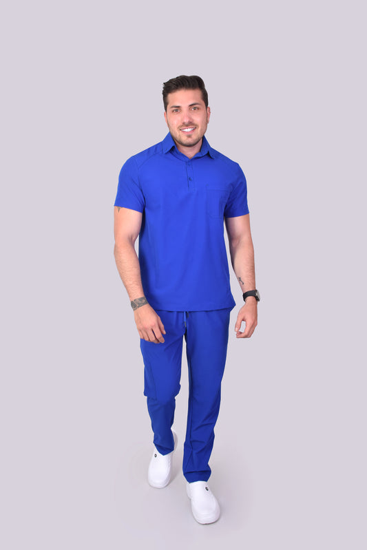 Scrub Matheo Azul Rey