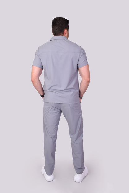 Scrub Matheo Gris Perla