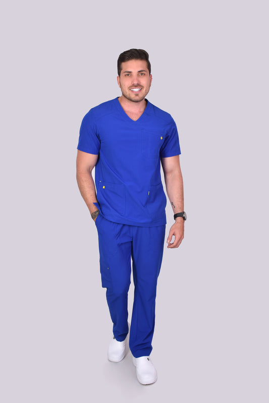 Scrub Nicolás Azul Rey