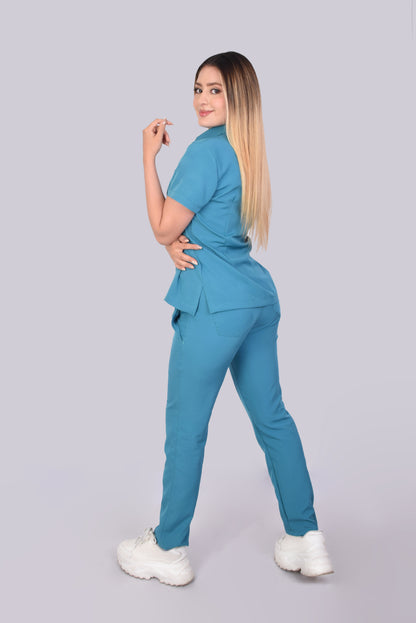 Uniforme Fernanda Aguamarina