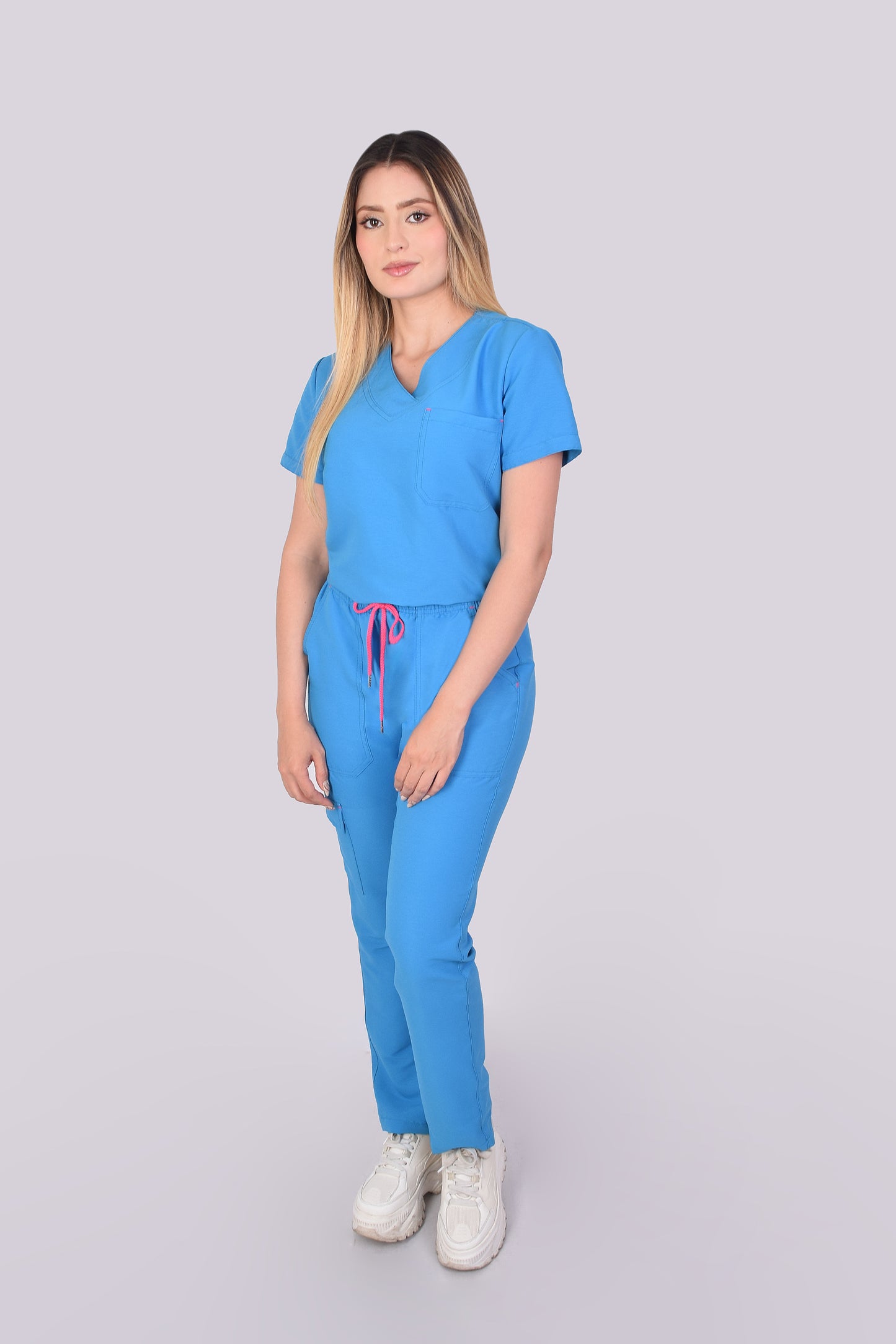 Uniforme Antonella Azul Celeste