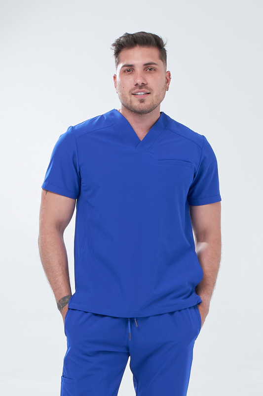 Scrub Santiago Azul Rey