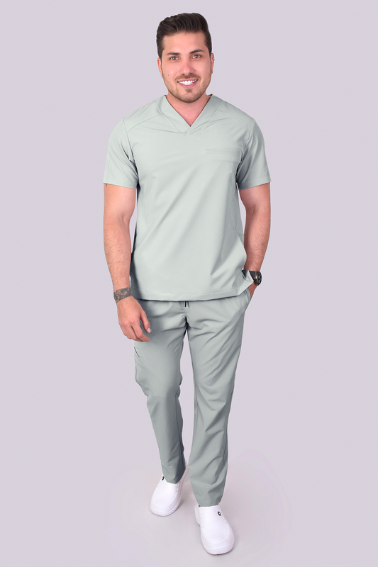 Scrub Santiago Verde Hoja Seca